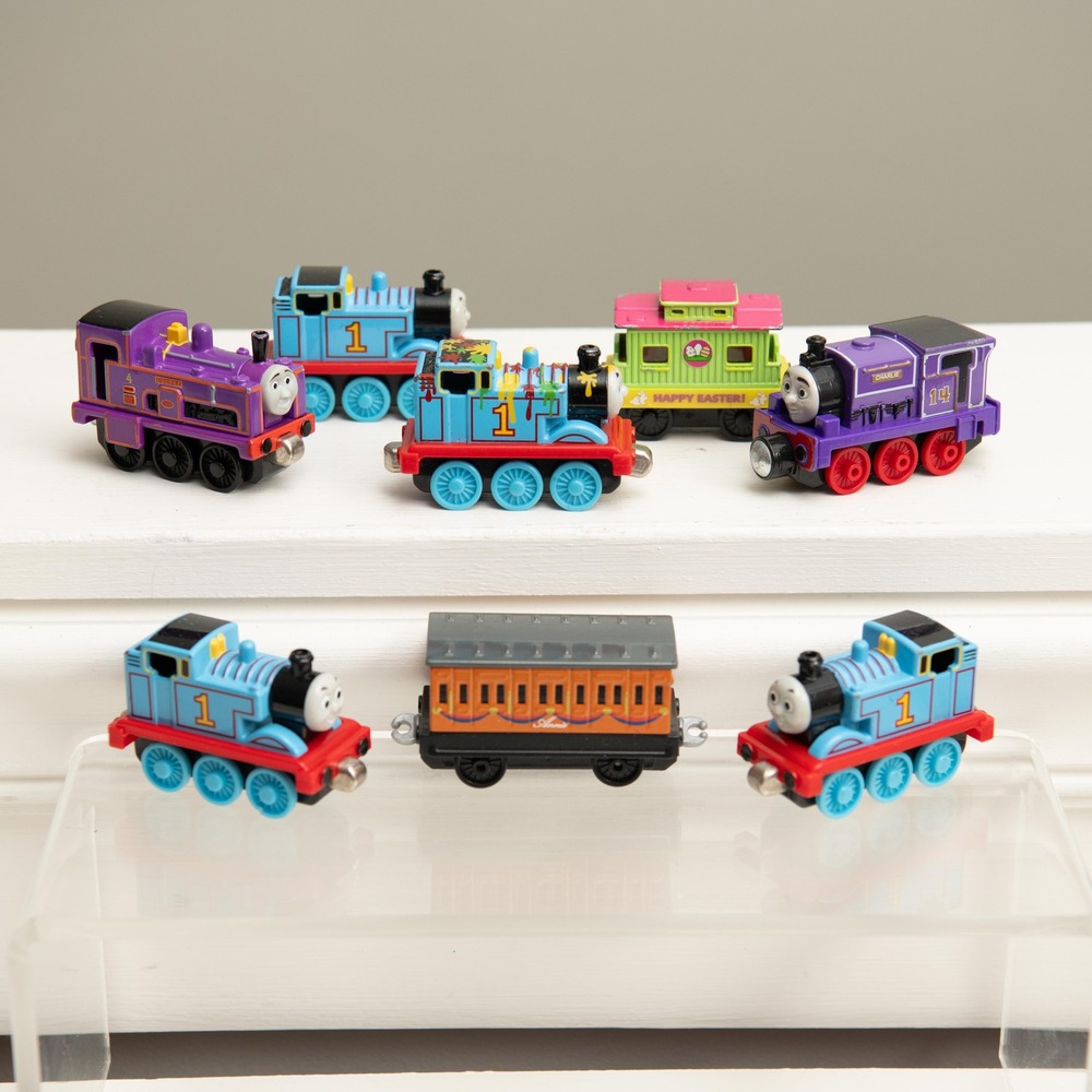 Thomas & Friends 8pc Take-n-Play Diecast Train Lot Thomas Culdee Charlie Annie